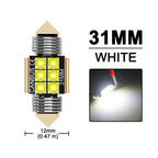 2/4/8/10/20 PCS CANBUS C5W LED Bulb Festoon 31mm 36mm 39mm 41mm 12V 3030-6SMD White Car Interior Dome Trunk License Plate Lights