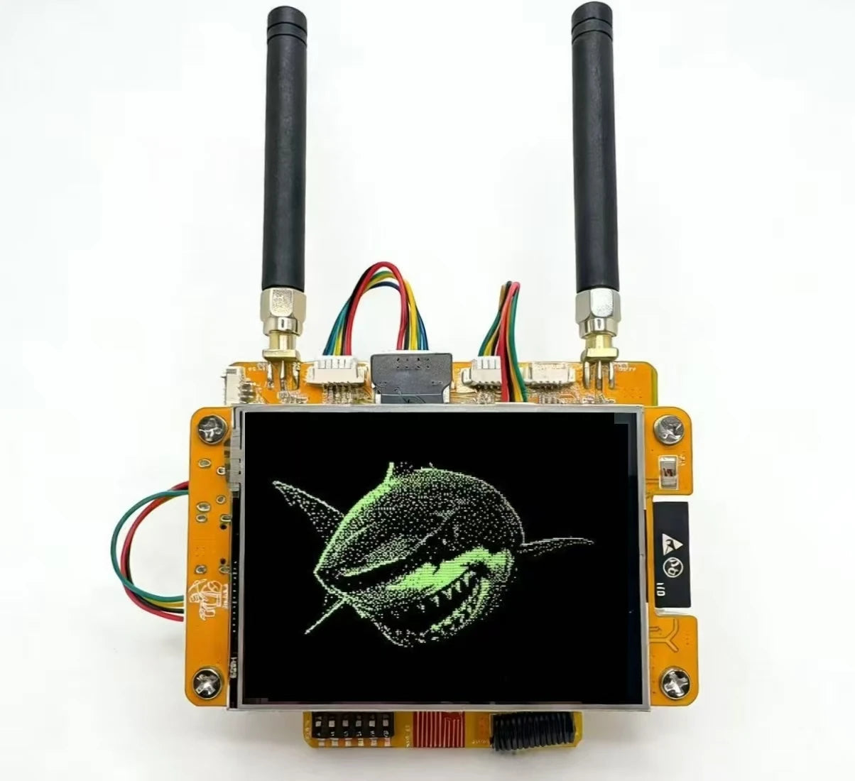 NM-RF-Hat Companion Hat Multi-Band RF For Bruce CYD ESP32-2432S028 CC1101 NRF24 PN532 IR TX/RX 433M OOK Power Mgmt TF Slot