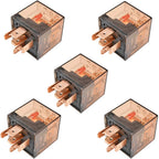 Waterproof Relay DC 12V 100A Relay SPDT 5 Pin Relay Car Heavy Duty Split Charge Waterproof Transparent Case