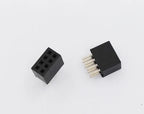 10Pcs 2.54mm Straight Dual 2X2/3/4/5/6/7/8/9/10/11/12/18/20/24/25/30/40P PH8.5mm Double Row Gold Rohs PCB Female Header Socket