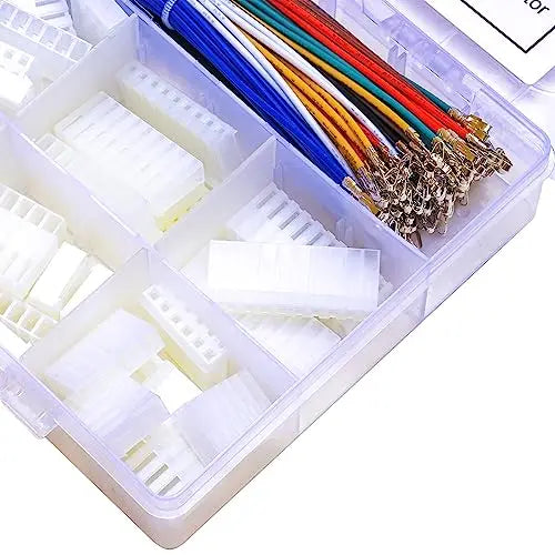 Keszoox Molex KK 3.96mm Connector Kit 2-10Pin Housing with 20AWG Cables for MX3.96 Series (MX3.96-CH)