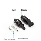 1/5/10 Pair M12 Thread Solar Male Female Connector High Quality Panel Coupler Inverter DC Combiner Box Installation connector E2