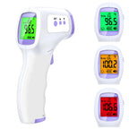 Multifunction Thermometer Three-color Backlit Display Forehead Thermometer Digital Display Infrared Alarm Human Body Thermometer