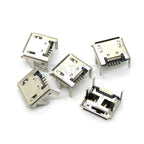 20PCS 5 Pin 10 Pin SMT Socket Connector Micro USB Type B Female Placement 12 Models SMD DIP Socket Connector