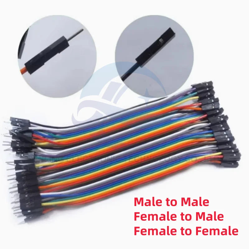 40PIN Cable Dupont Line 10cm 20cm 30cm Male to Male Female to Female Male to FeMale Jumper Dupont Wire Cable For PCB DIY KIT