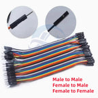 40PIN Cable Dupont Line 10cm 20cm 30cm Male to Male Female to Female Male to FeMale Jumper Dupont Wire Cable For PCB DIY KIT