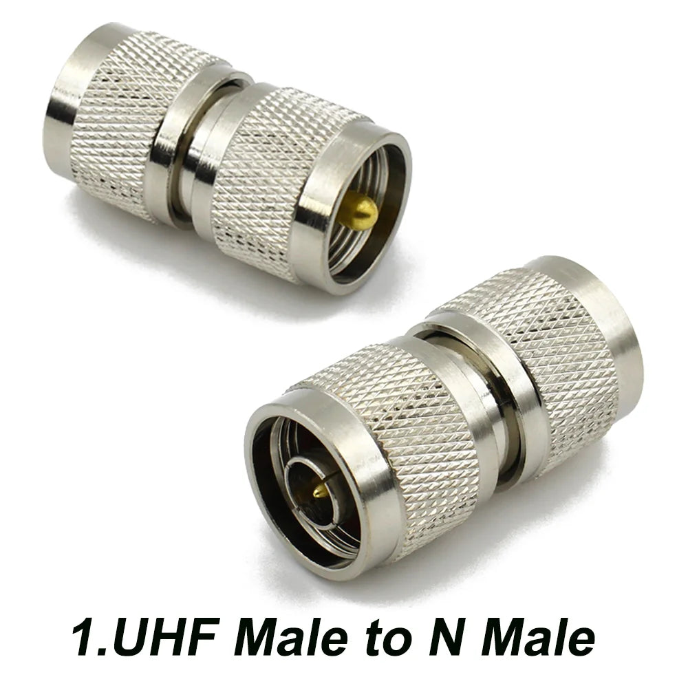 PL259 SO239 UHF Male to N Female Adapter  L16  N Type to UHF Male Female Straight RF Coaxial Connector Wholesale