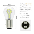 1PCS 1156 BA15S P21W Led 1157 BAY15D P21/5W Bulbs Ampoule R5W R10W 18SMD 800LM Car Fog Lights DRL Turn Signal Lamp 12V White Red