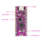 Raspberry Pi Pico Board Picoboot RP2040 Dual-Core 264KBSRAM and 16MB Flash Microcomputers High-Performance Cortex-M0+ Processor