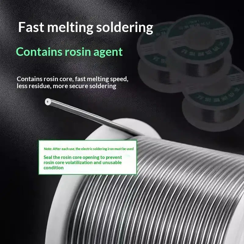 0.8mm 1.0mm 20g 50g 100g Soldering Tin Wire Tin Melt Rosin Core Solder Soldering Wire Roll No-clean FLUX 2.0%