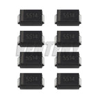 90PCS Rectifier Diode SS14 SS24 SS34 1N4007 1N4001 1N4004 SS16 SS26 SS36 SMD Schottky Diode Assort Kit