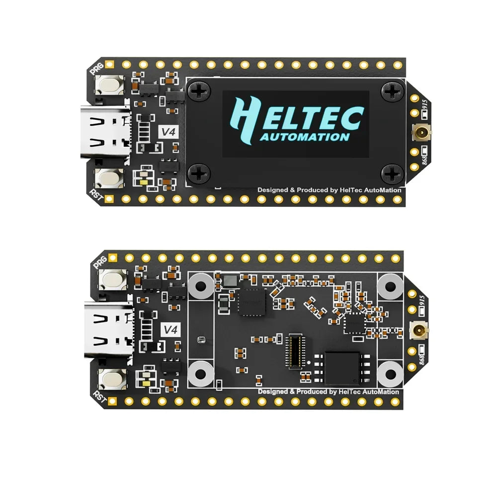 Heltec LoRa 32 V4 ESP32 SX1262 Development Board with 0.96 Inch OLED Display WiFi BLE Mesh Network for IoT Arduino Projects