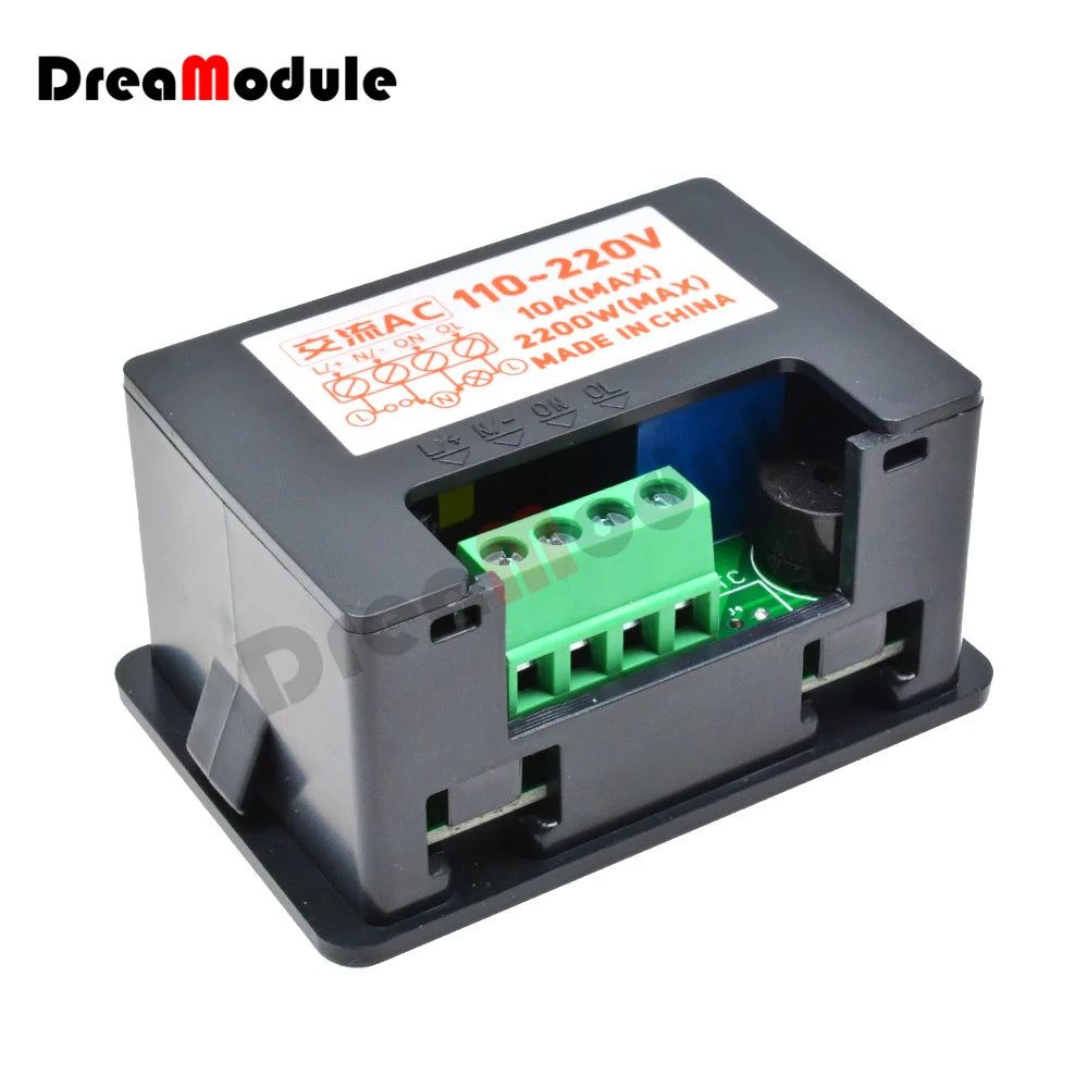 Microcomputer Time Controller DC 12V 24V AC 110V-220V Digital Time Delay Relay LCD Adjustable Timing Relay Time Delay Switch