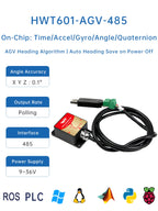 WitMotion HWT101CT High Precision Z-Axis Gyroscope Angle Sensor MEMS Inclinometer axis no drift Module for Robot ROS Drone AGV