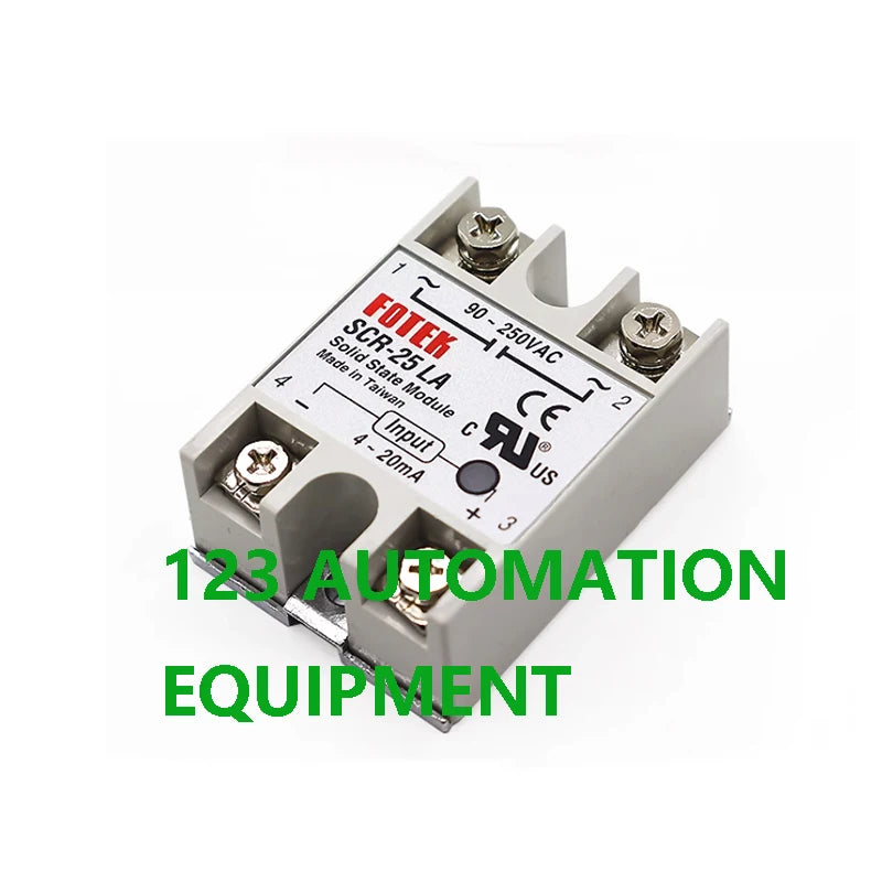 Authentic New FOTEK SCR-25LA 40LA 50LA 75LA-H  SCR-25LA 40LA 50LA 75LA Single Phase Solid State Relay SSR Small AC