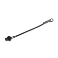 5PCS NTC thermistor 10K B3950 5x20 cylindrical epoxy resin ear wire fixed head negative temperature sensor