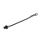 5PCS NTC thermistor 10K B3950 5x20 cylindrical epoxy resin ear wire fixed head negative temperature sensor