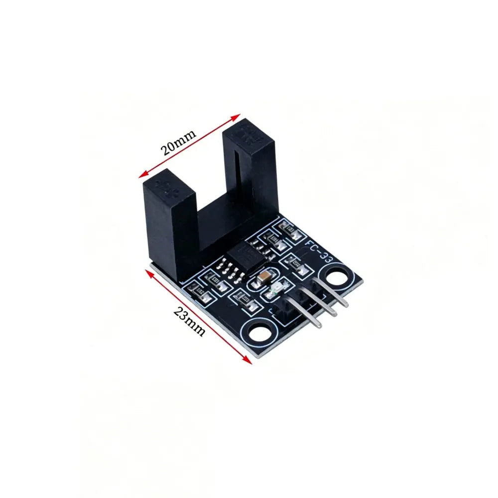 2pcs Slot Type IR Optocoupler Speed Sensor Module Counter Module 51 AVR PIC 3.3V-5V Diy Kit Optical Speed Measuring Module