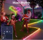 Smart Bluetooth Colorful RGB LED Strip Neon Light 1M 2M 3M 5M With 5V USB Remoter LED Dimmer Night Room Table Cabient Lamp Decor