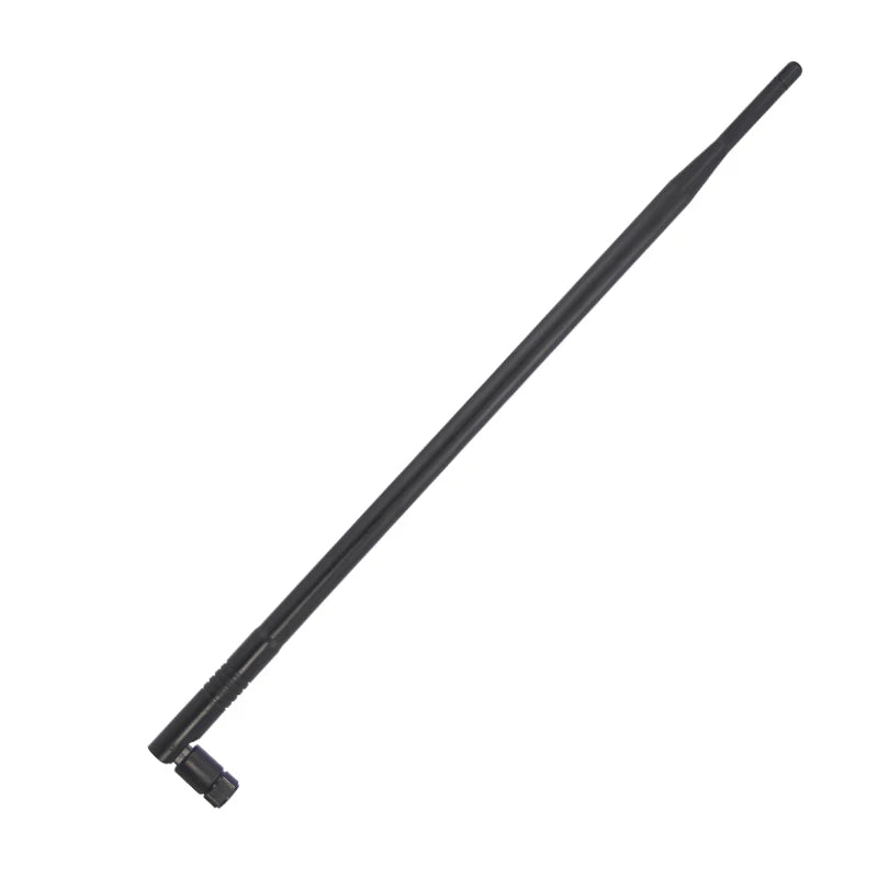 2.4G/5.8G Antenna SMA Male 12dBi High Gain RP-SMA Male Omni Foldable Aerial for Wireless Router Network Booster Netword Card