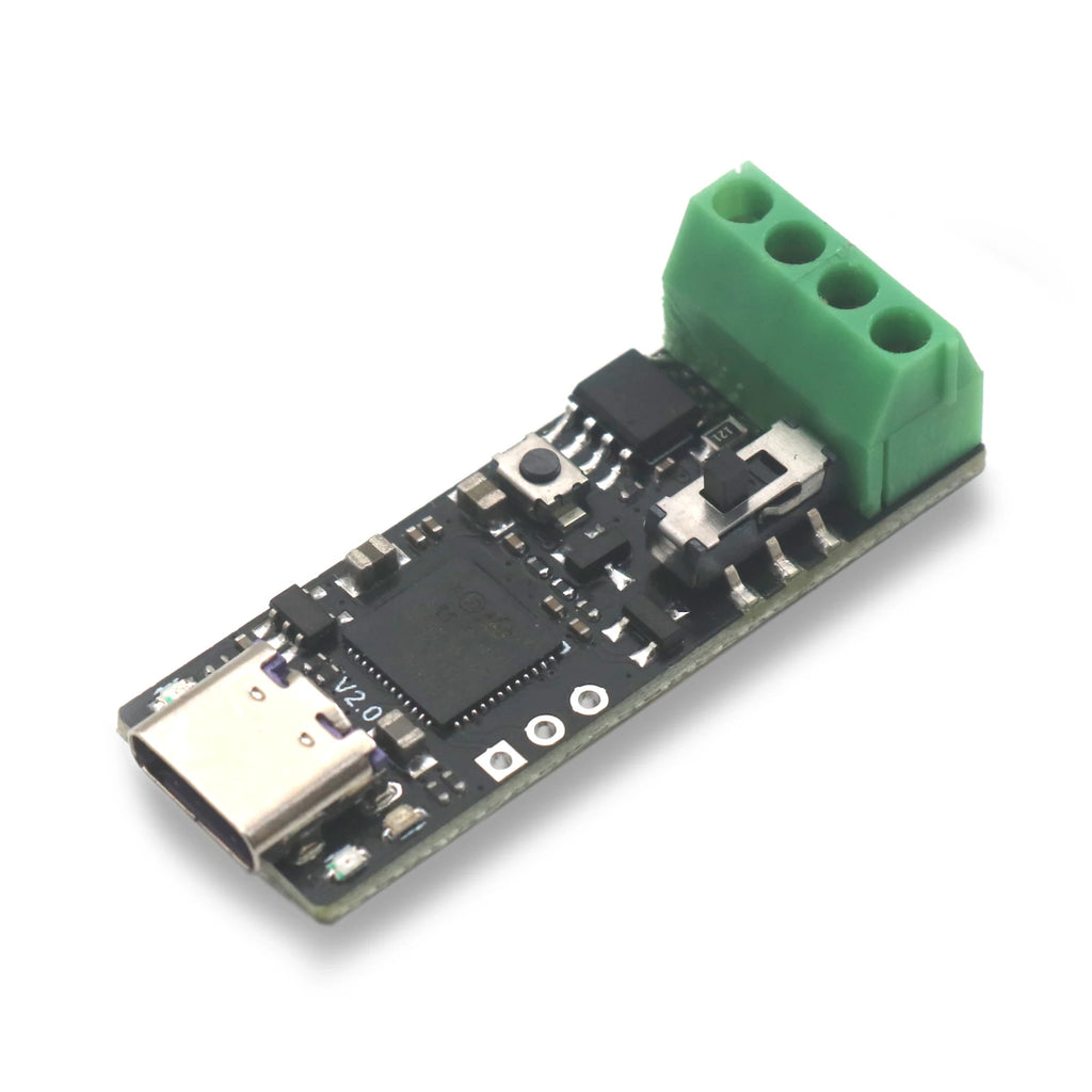CANable 2.0 Type-C USB To CAN Bus Protocol Analysis Converter Transceiver Support Candlelight CAN-FD SLCAN Firmware Cangaroo