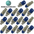 20PCS For NEUTRIK NAC3FCA FCB MPA AC Cable 20A 250V 3 PIN Powercon Plug /Socket Professional Stage Light LED Screen Connector