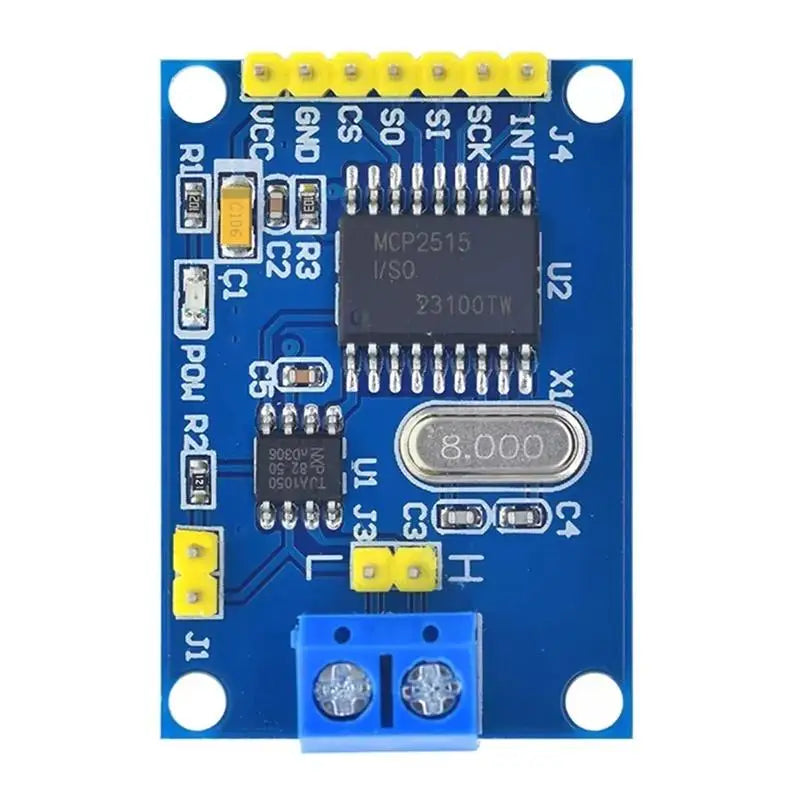 NEw 1PCS MCP2515 CAN Bus Module TJA1050 Receiver SPI For 51 MCU ARM Controller DIY Electronic Development Projects