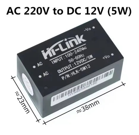 HLK-PM01 HLK-PM03 HLK-PM12 AC-DC 220V to 5V/3.3V/12V Mini Power Supply Module Intelligent Household Switch HLK-5M05
