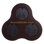 Multifunction Household Barometer Pressure Gauge Weather Station Durable Wall Hanging Atmospheric Thermometer Hygrometer
