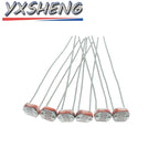 5PCS Photoresistor GL5506/5516/5528/5537/5539/5547/5549 LDR Light Detection Switch Sensor DIY