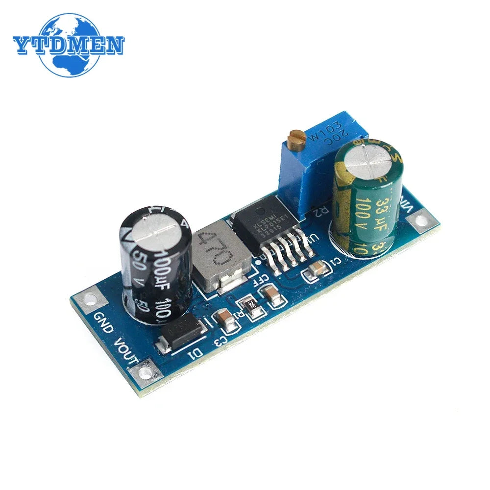 1PCS XL7015 Step-down Module DC-DC 5V-80V Wide Voltage Input 7005A LM2596 Blue/Green Dc Converter