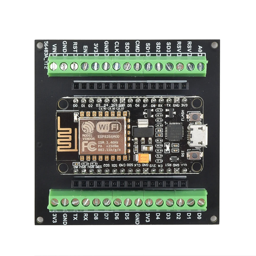 1/3PCS ESP8266 ESP32 Expansion Board Breakout Board for Development Board Wifi Dual Core for Arduino NODEMCU V2 GPIO