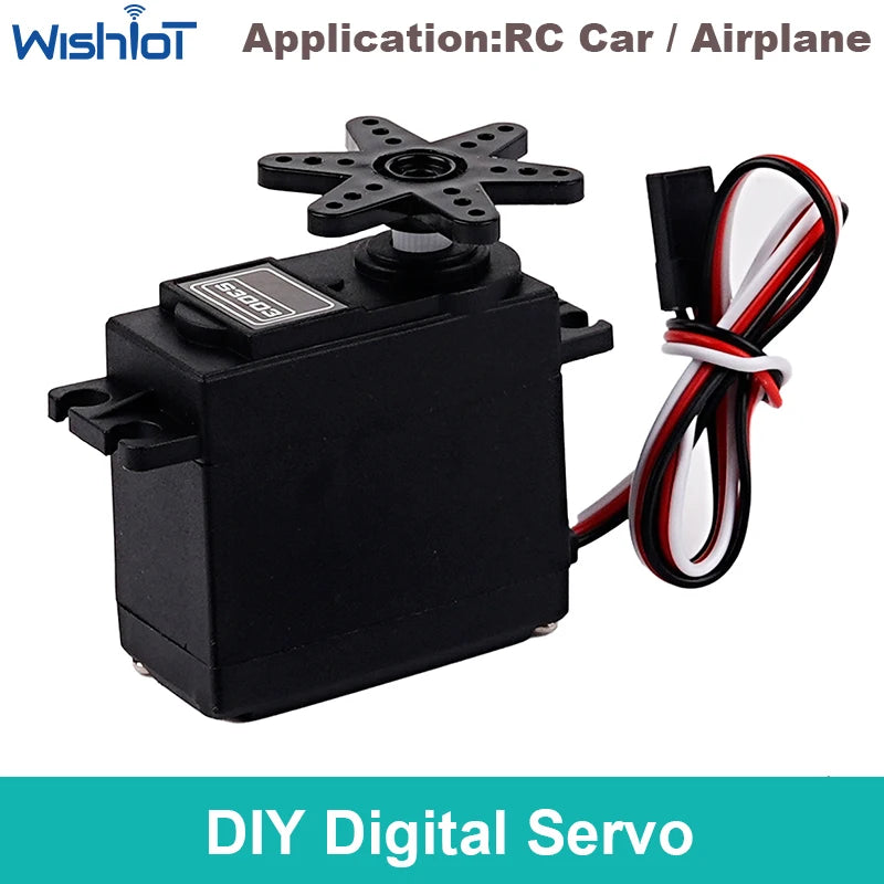 S3003 6kg Torque RC Servo Motor 180/270/360 4.8V-6V Standard Digital Servo 25T for RC Car Plane Boat Helicopter Robot Racing Car