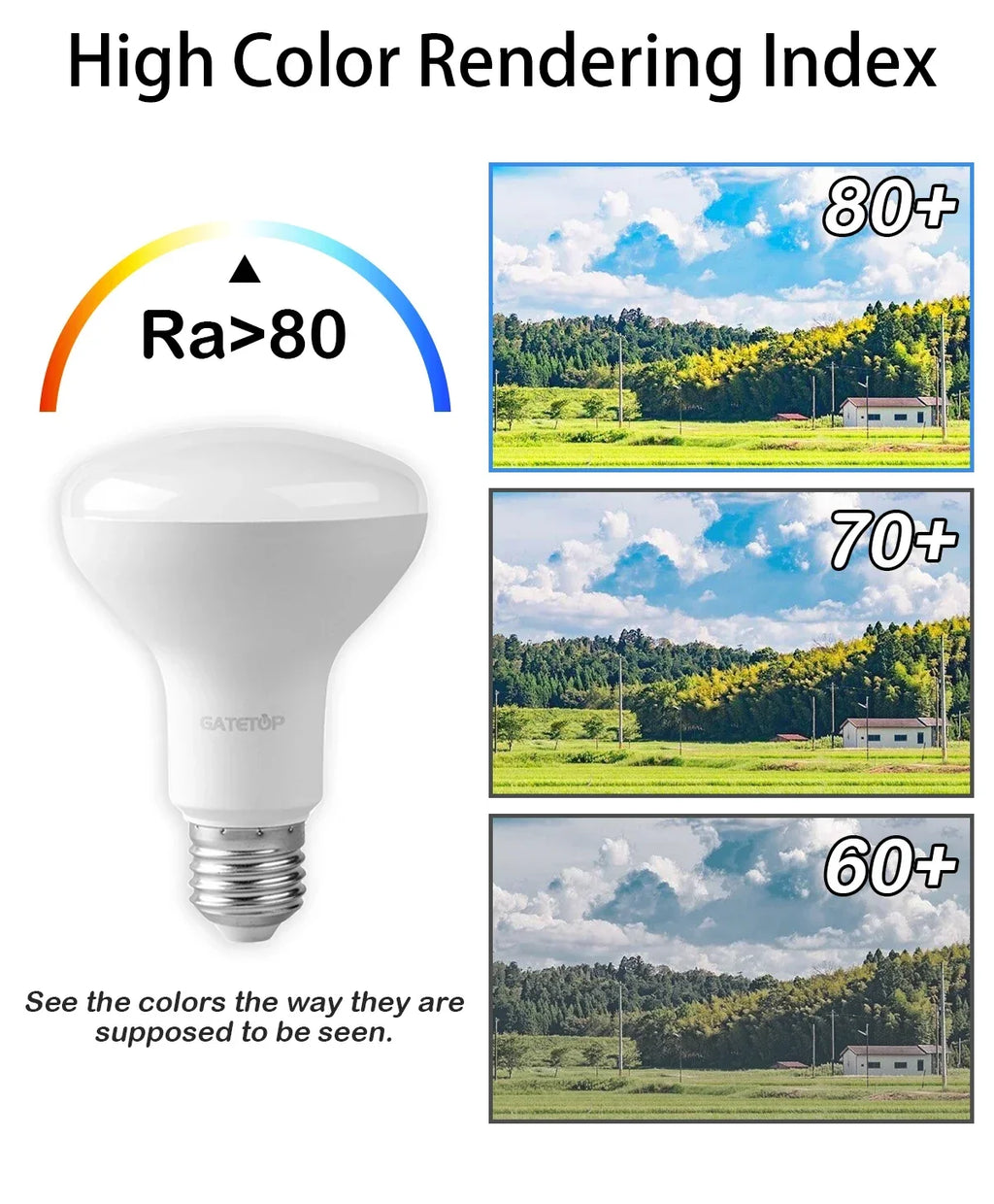 1-10 Pack R50 R63 R80 E14 E27 R Bulb Bathroom Light 6W 10W 12W High Lumen 3000K 4000K 6000K Natural Light for Bathroom Home