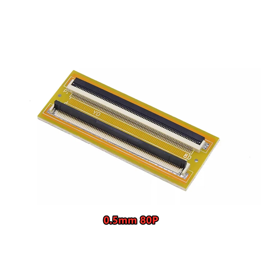 FPC Extension Board FFC Flexible Ribbon Cable Adapter Board 1.0/0.5mm Spacing Flat Wire 4P/8P/10P/20P/40P-60P for Electronics