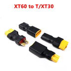 XT60 XT90 Plug Male / Female To T Plug Female / Male Connector Conversion Adapter No Wire for RC Airplane Quadcopter Parts