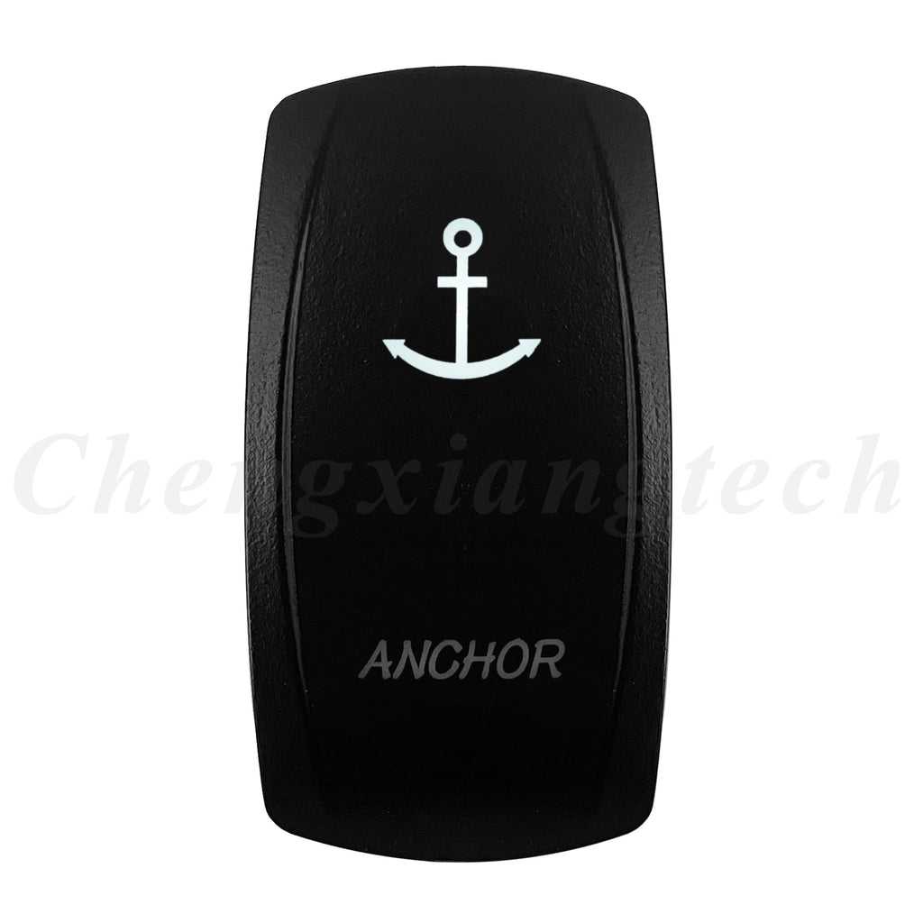 Marine 12V 24V White Led On Off Rocker Switch 5Pin SPST Momentary Switch DPDT ON OFF ON 3-Way for Car Boat Carling 4X4 Narva