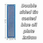 PCB Circuit Prototyping Board Double Side Prototype Boards DIY Universal Printed Perfboard Electronic Kit Double Sided Tin Spray
