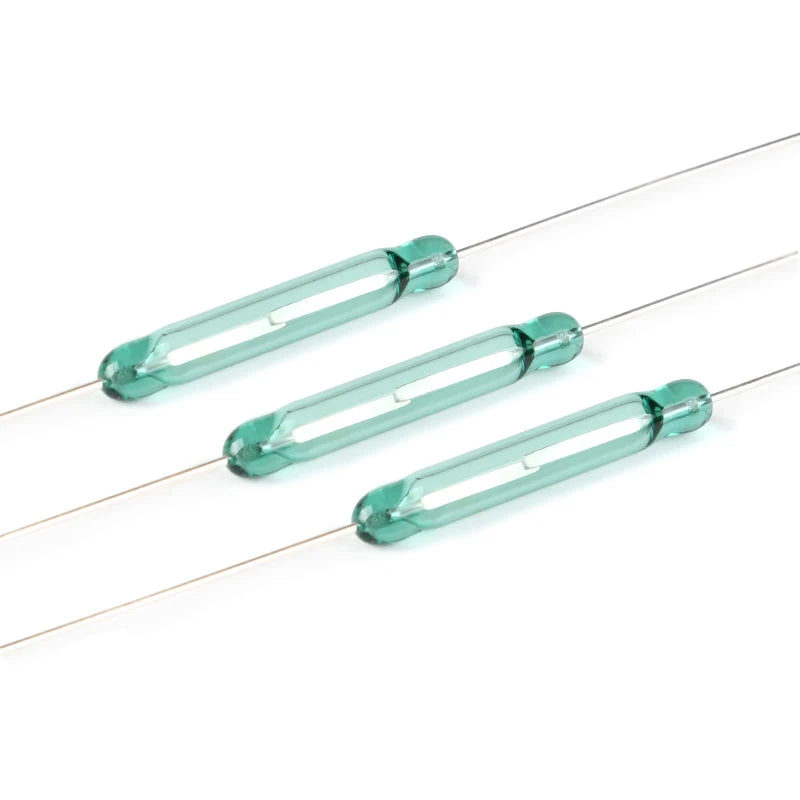 100Pcs/1pc Reed Switch Sensor 4x28mm Normally Open Sensor NO 4*28mm Magnetic Switches DIY Electronic