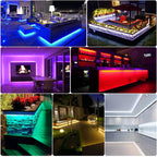 12V 24V COB LED Strip 5mm/8mm PCB 400/480LEDs/m Flexible Red/Green/Blue/Pink/Ice Blue/Yellow Led Strip For Home Decor LED Lights