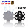 3W IR 850nm Infrared Emitter LED Chip 1.6-2.2V 600mA with Aluminum Plate PCB 20mm For CCTV Camera Night Vision Light Beads