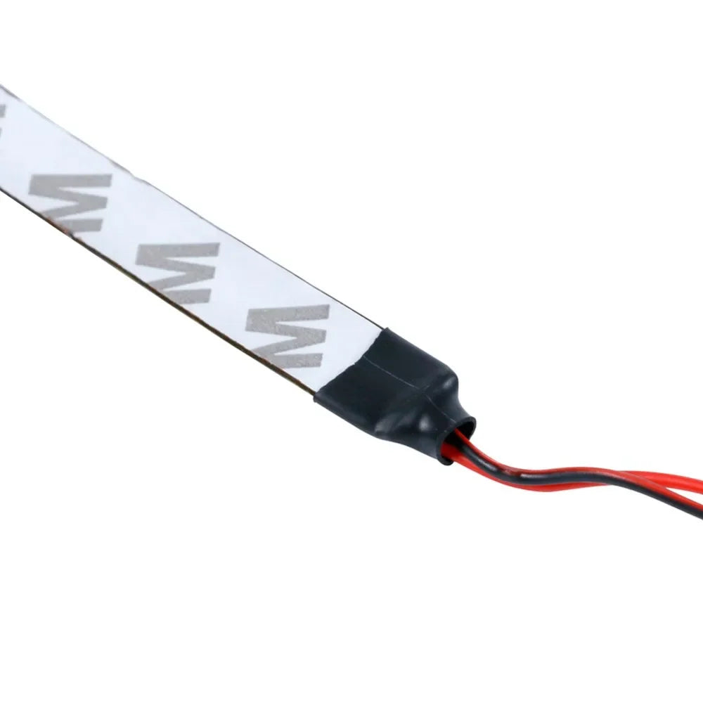 2 PCS LED strip SMD3528 Waterproof Flexible 30CM Red Green Blue White Warm white Super bright car Styling decor stickers lamp