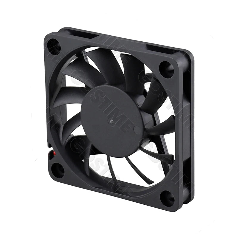 Gdstime 60MM Fan 24V 12V 5V Cooler 60x60x10MM Axial Cooling Fan 6010 Dual Ball Brushless Dupont USB Fan for PC Case CPU Cooling