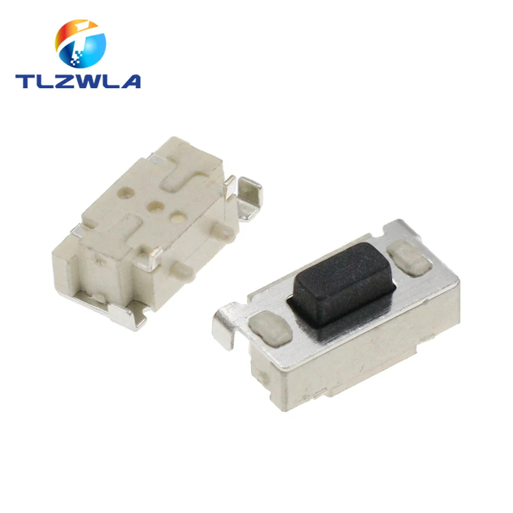 100PCS DC12V 50mA Micro Tact Switch Touch 3*6*3.5 3x6x3.5 SMD For MP3 MP4 Tablet PC Button Bluetooth Headset Remote Control