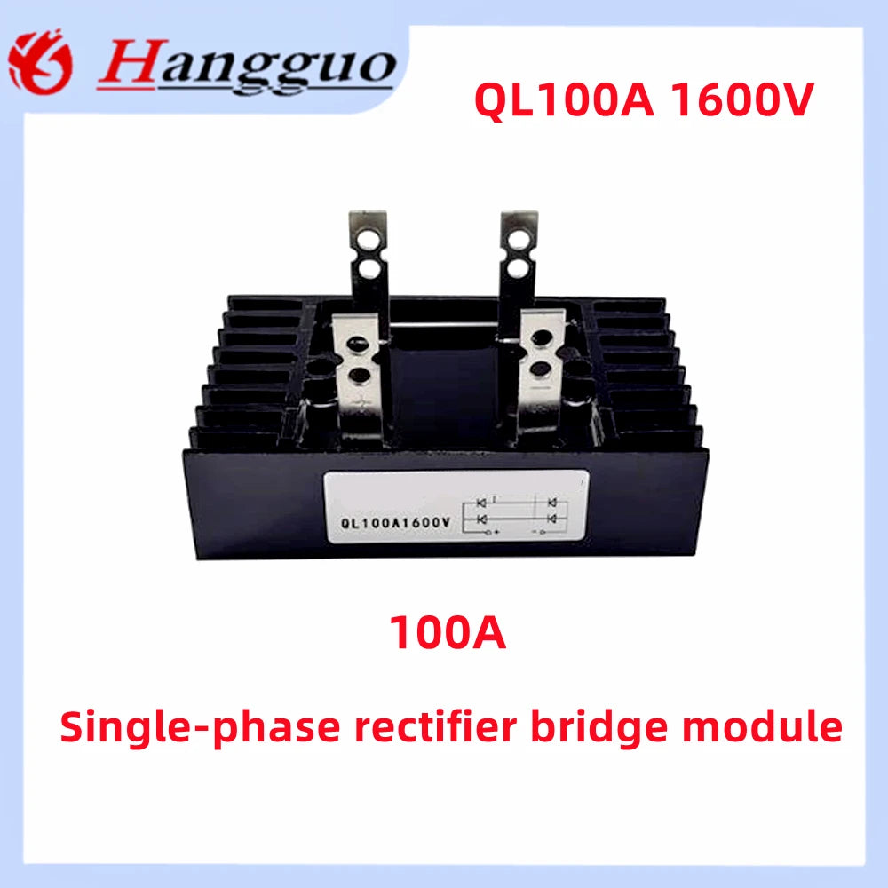 QL100A-16 Single-phase rectifier bridge QL40A QL60A QL80A QL100A QL150A Rectifier 1000V 1600V Bridge QL100A-16 QL150A1600V