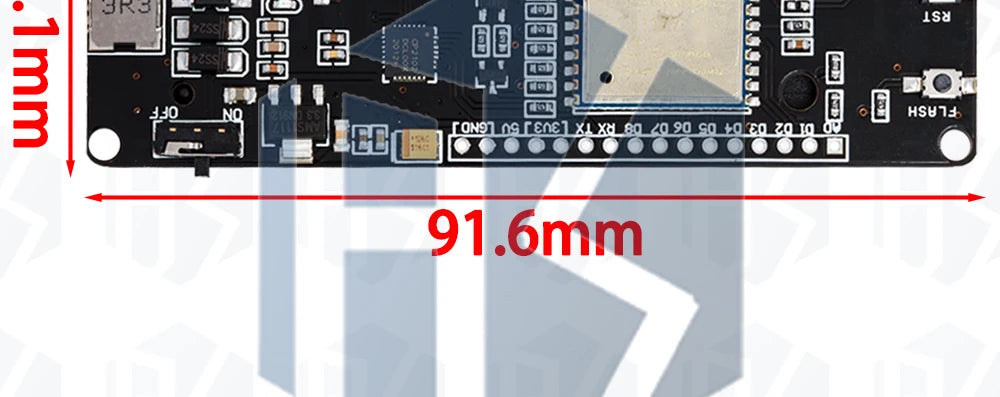 for WeMos D1 ESP-Wr-02 ESP8266 Nodemcu WiFi Module With 18650 Battery Charging