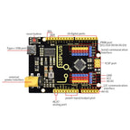 Keyestudio UNO R3 40Project Professional Starter Module Kit with Online Tutorial Compatible with Arduino IDE DIY Electronic Kit