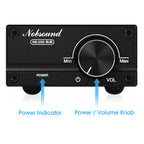 Nobsound Latest Mini 100W Subwoofer / Full Frequency Power Amplifier Mono Channel Audio TPA3116D2 Amp