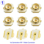 10PCS/Lot U.FL IPX-1st/3rd/4th Compatible Male Plug WiFi Antenna Socket SMT PCB RF Coaxial WiFi Connector Antenna Board Terminal