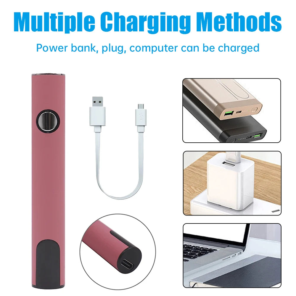 5/10pcs Mini Soldering Iron Pen Kit 3 Gear Adjustable Voltage 400mah Battery Cart Pen with USB Charger Welding Tool Kit
